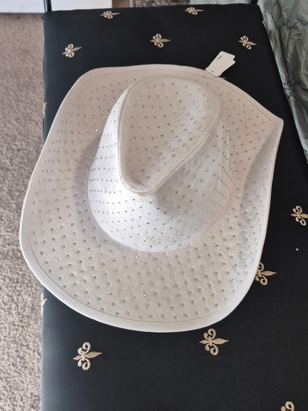 Embellished White Women's Western Cowboy Hat